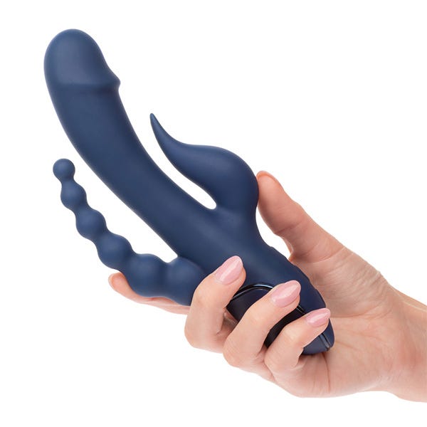 CalExotics III Triple Orgasm Rechargeable Rabbit Vibrator