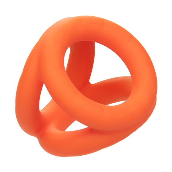 CalExotics Alpha Ring Liquid Silicone Cock Tri-Ring