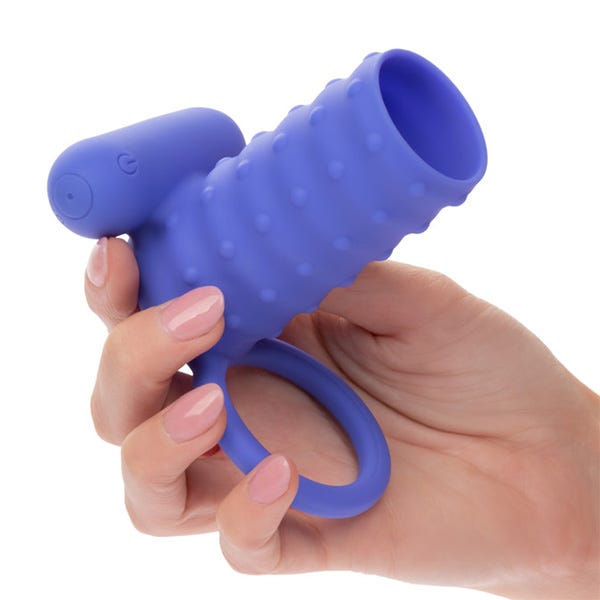 CalExotics Silicone Rechargeable Endless Desires Enhancer Vibrating Cock Ring