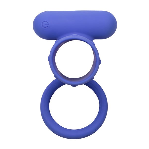 CalExotics Silicone Rechargeable Endless Desires Enhancer Vibrating Cock Ring