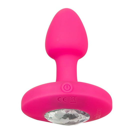 CalExotics Cheeky Gems Small Vibrating Butt Plug