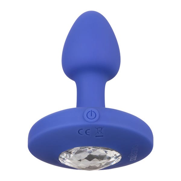 CalExotics Cheeky Gems Small Vibrating Butt Plug