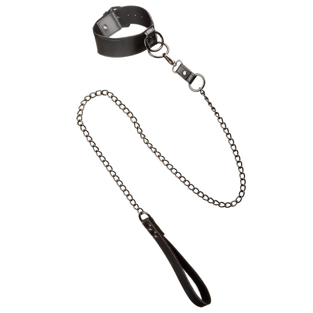 CalExotics Euphoria Collection Collar with Chain Leash