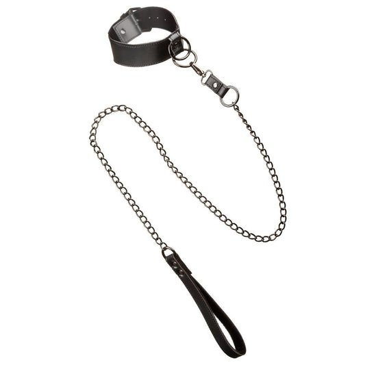 CalExotics Euphoria Collection Collar with Chain Leash