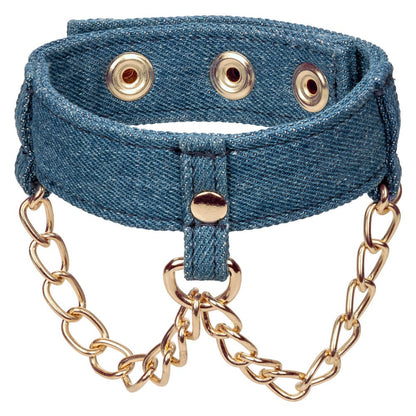 CalExotics Ride 'Em Premium Denim Collection Ankle Cuffs