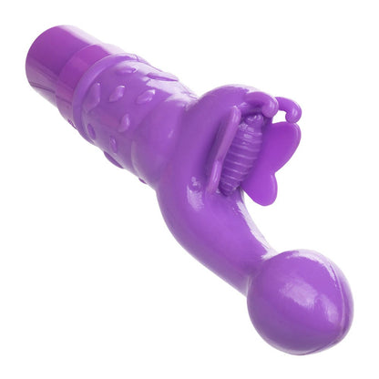 Adam & Eve Butterfly Kiss Rechargeable G-Spot Vibrator - Purple