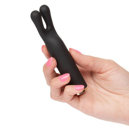 CalExotics Raven Charmer Rechargeable Bullet Vibrator with Dual Flickering Teasers