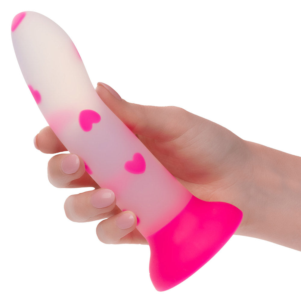 CalExotics Glow Stick Glow-in-the-Dark Heart Dildo