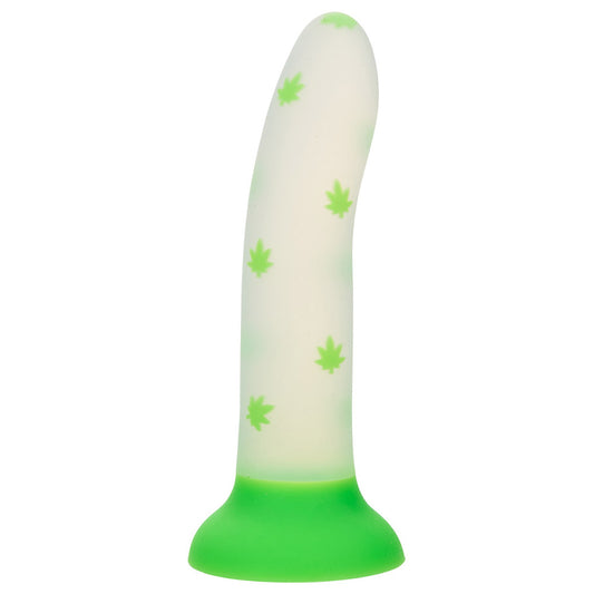 CalExotics Glow Stick Glow-in-the-Dark Leaf Dildo