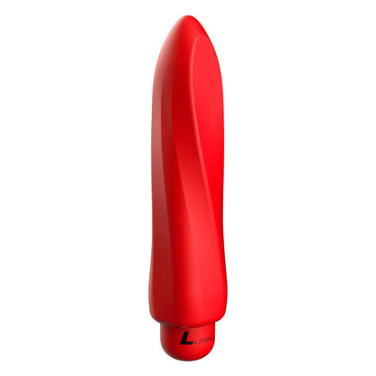 Luminous Myra Ultra Soft Silicone 10-Speed Bullet Vibrator - Red