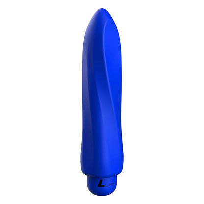 Luminous Myra Ultra Soft Silicone 10-Speed Bullet Vibrator - Blue