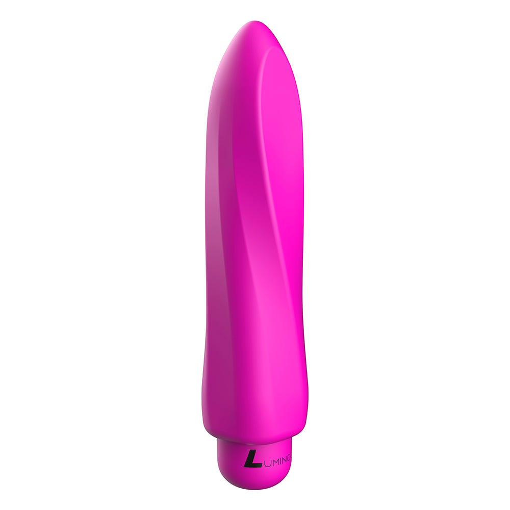 Luminous Myra Ultra Soft Silicone 10-Speed Bullet Vibrator - Fuchsia