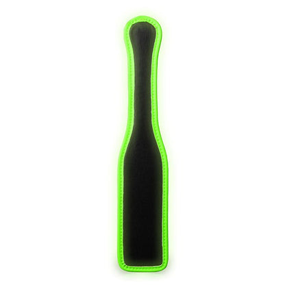 Ouch! Glow In the Dark Bonded Leather Paddle