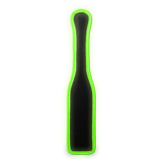 Ouch! Glow In the Dark Bonded Leather Paddle