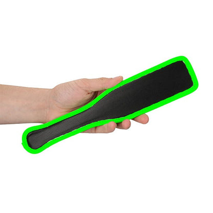 Ouch! Glow In the Dark Bonded Leather Paddle