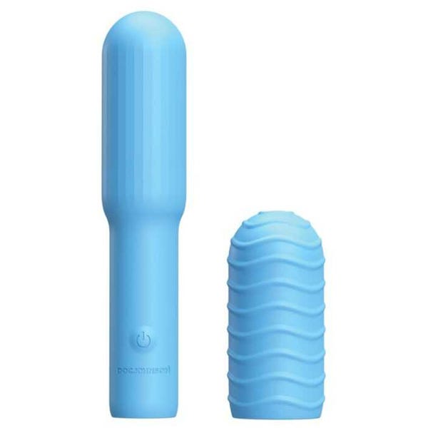 Pocket Rocket Elite Textured Sleeve Bullet Vibrator