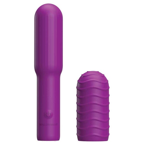 Pocket Rocket Elite Textured Sleeve Bullet Vibrator