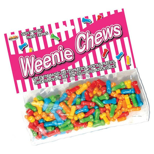 Hott Products Weenie Chews Penis Shaped Chewing Gum