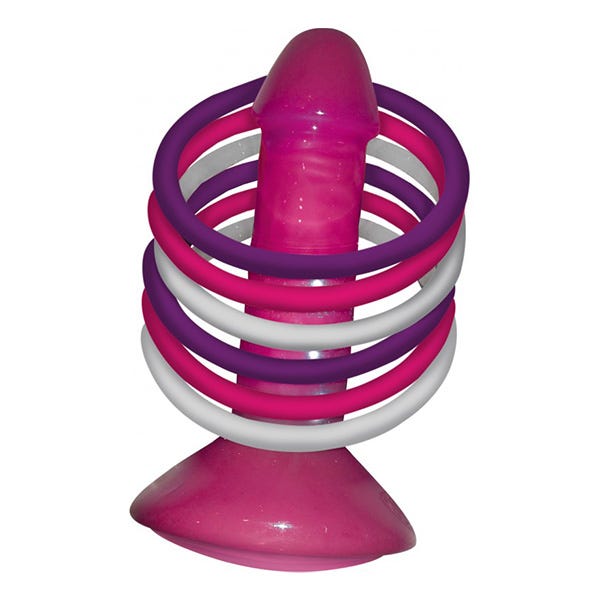 Hott Products Bachelorette Party Pink Pecker Party Ring Toss