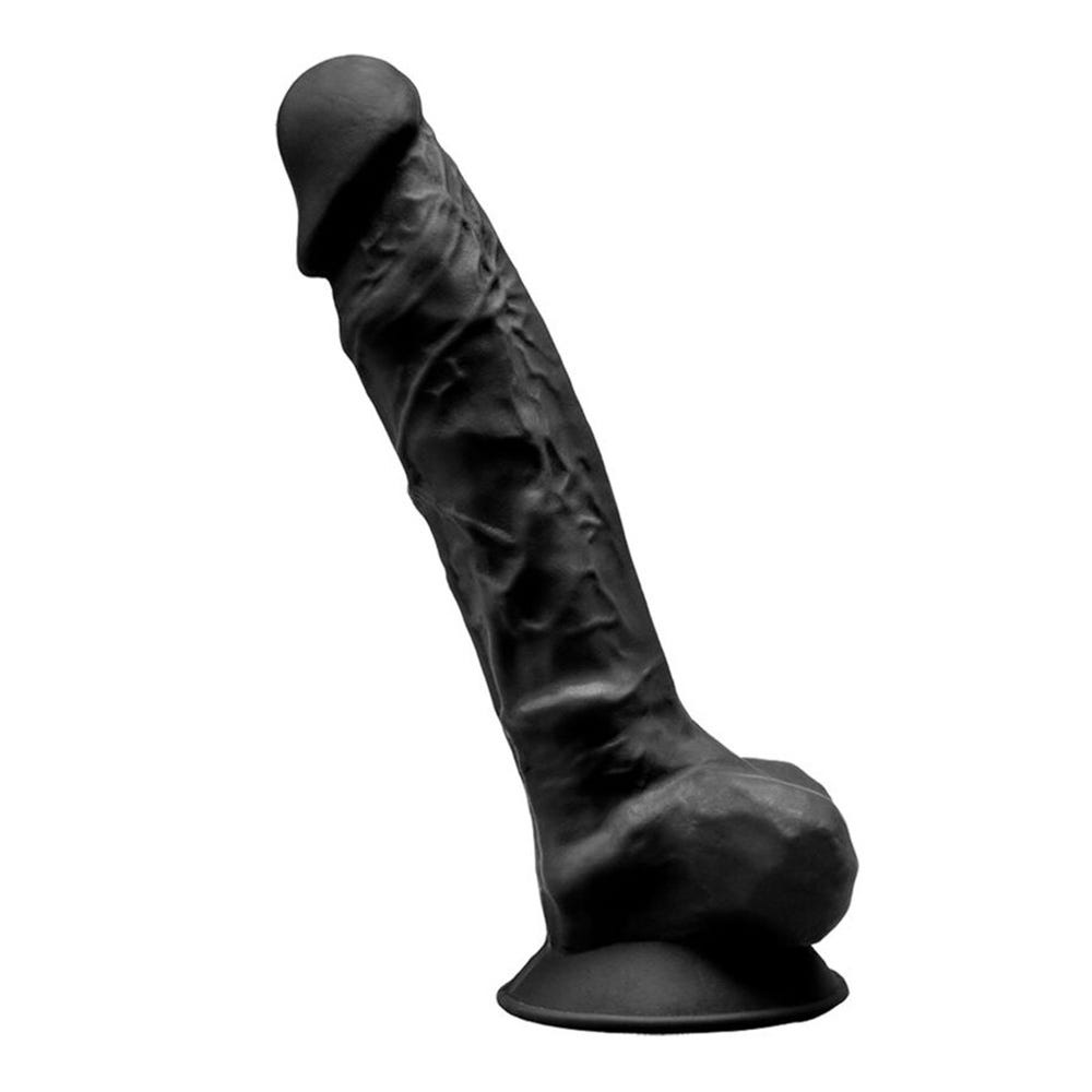 SilexD Model 1 - 9 Inch Dildo - Black