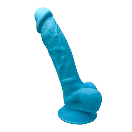 SilexD Model 1 - 7 Inch Dildo - Blue