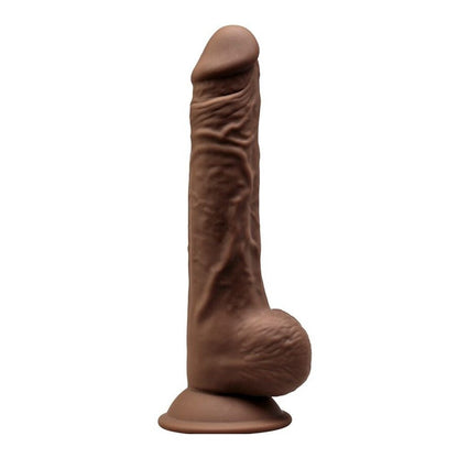 SilexD Model 1 - 9.5 Inch Dildo - Chocolate