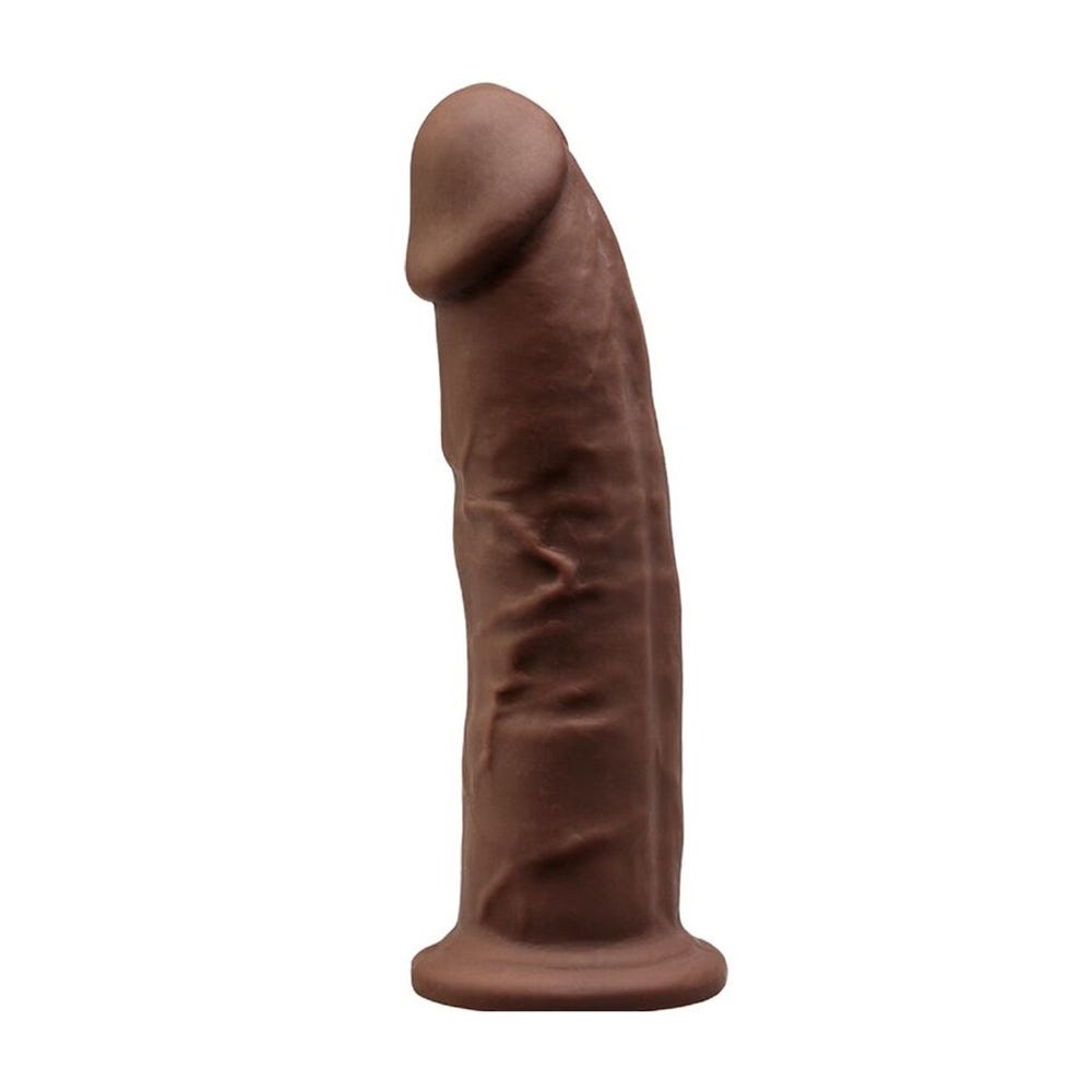 SilexD Model 2 - 9 Inch Dildo - Chocolate