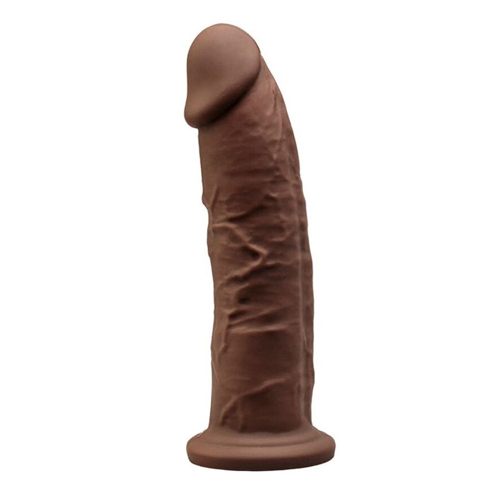 SilexD Model 2 - 7.5 Inch Dildo - Chocolate