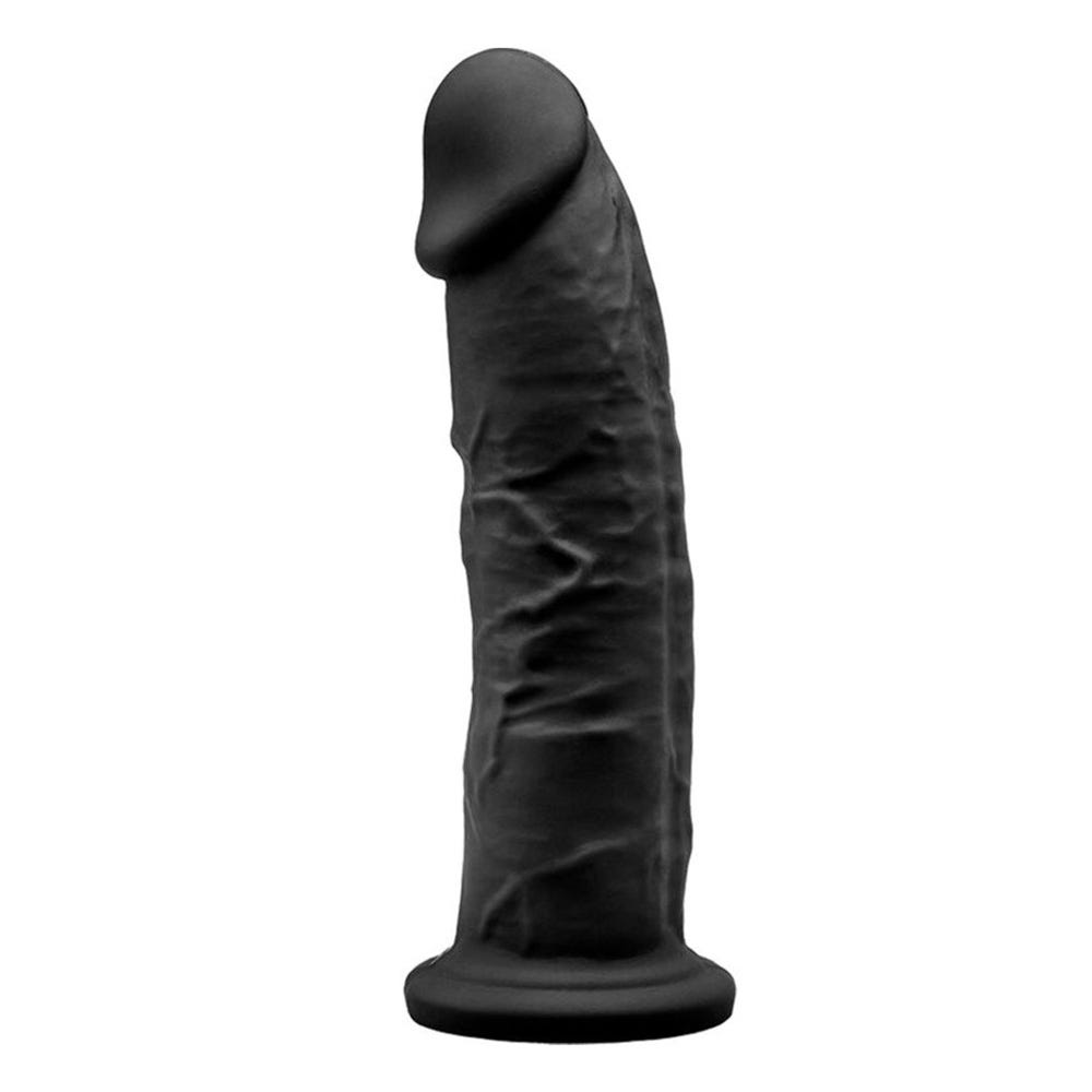 SilexD Model 2 - 7.5 Inch Dildo - Black