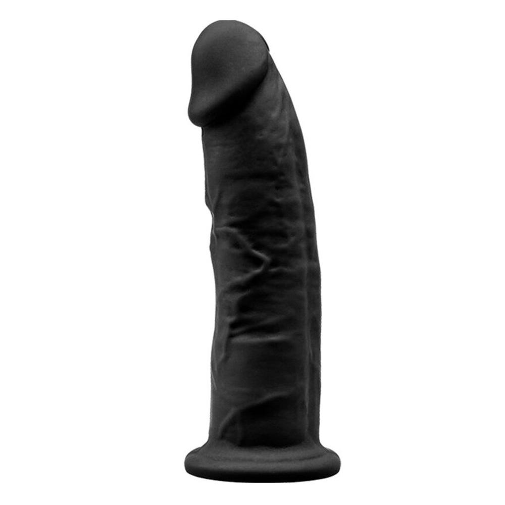 SilexD Model 2 - 6 Inch Dildo - Black