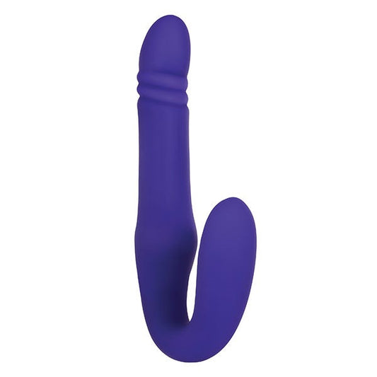 Adam & Eve Eve's Ultimate Thrusting Strapless Strap-On Rechargeable Vibrating Dildo