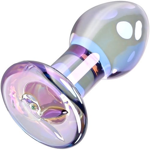 Playboy Jewels Glass Butt Plug