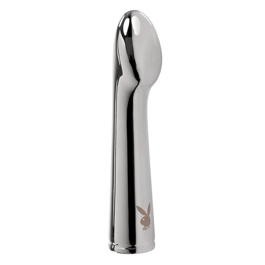 Playboy Pleasure Swoon Rechargeable Metal Vibrator