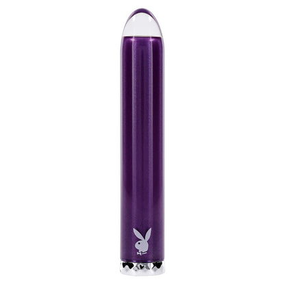 Playboy Pleasure Amethyst Glass Vibrator