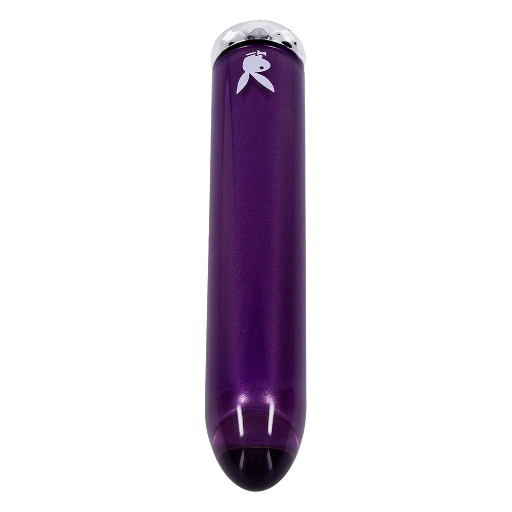 Playboy Pleasure Amethyst Glass Vibrator