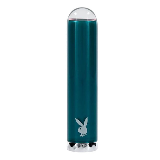 Playboy Pleasure Emerald Glass Vibrator