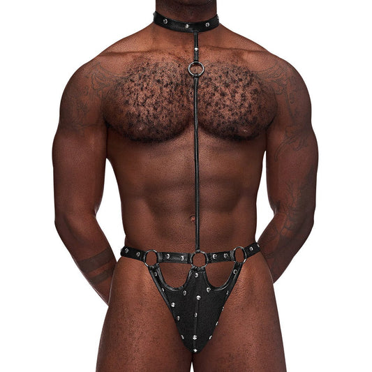 Malepower Tormentor Choker G-String