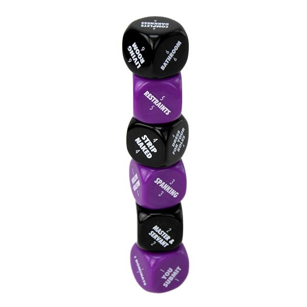 Sexy 6 Kinky Edition Dice Set