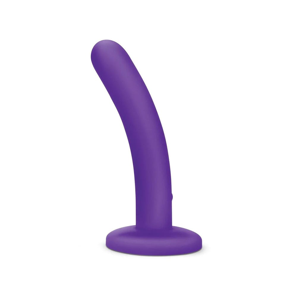 Whipsmart 5 Inch Vibrating Dildo - Purple