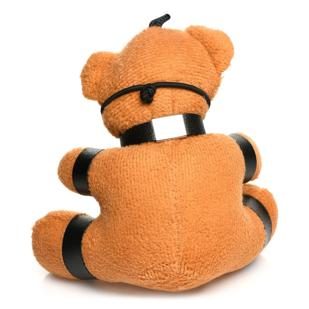 Gagged Teddy Bear Keychain