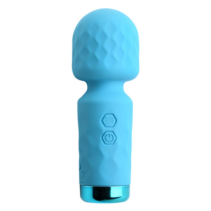 Bang! 10X Mini Silicone Wand - Blue