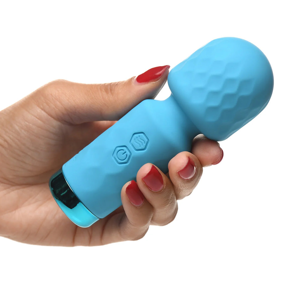 Bang! 10X Mini Silicone Wand - Blue