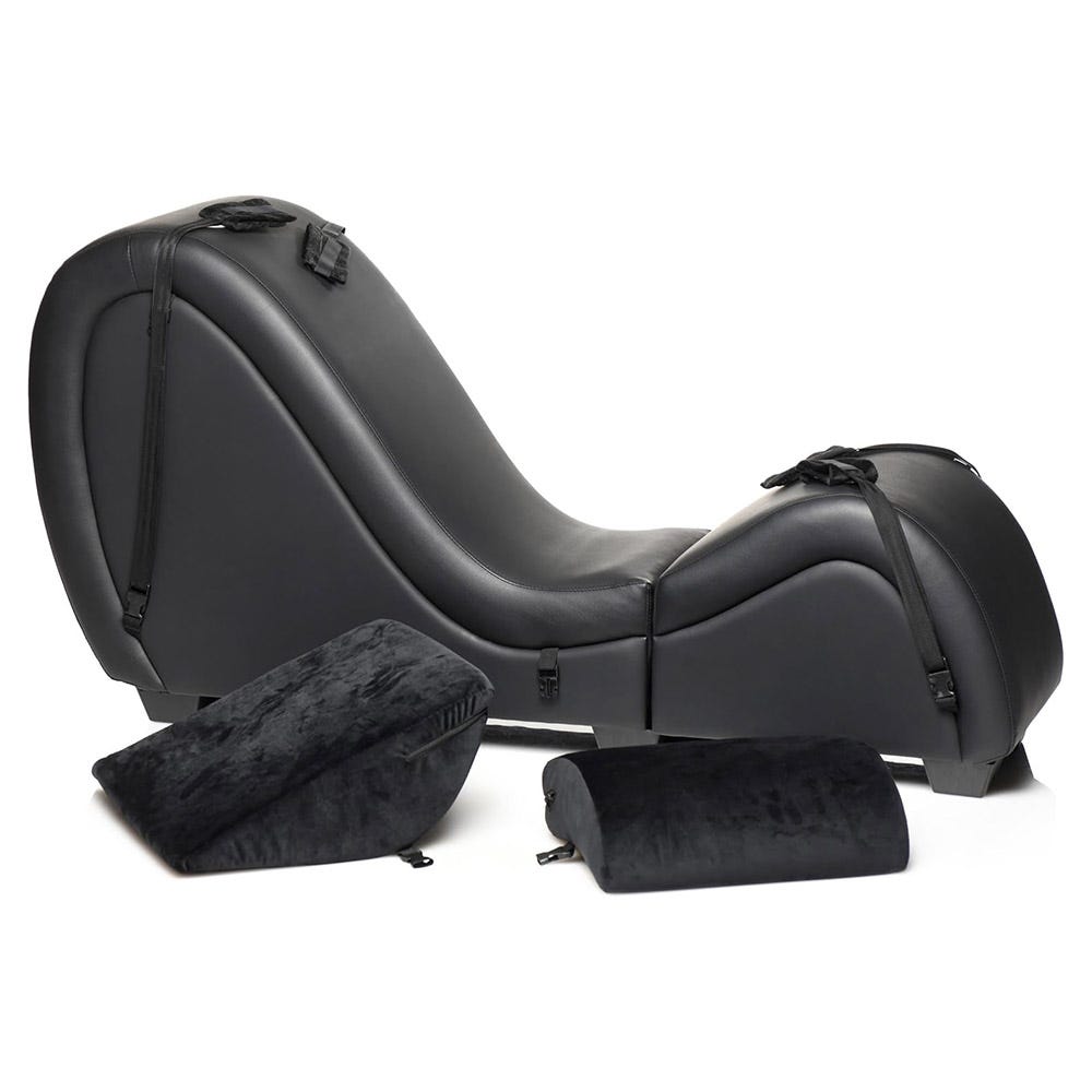 Master Series Detachable Kinky Chaise Lounge with Pillows