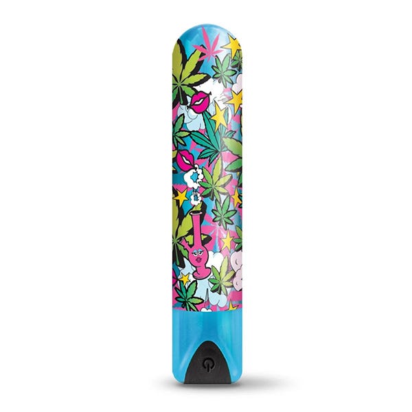 Prints Charming Buzzed Higher Power Rechargeable Bullet Vibrator