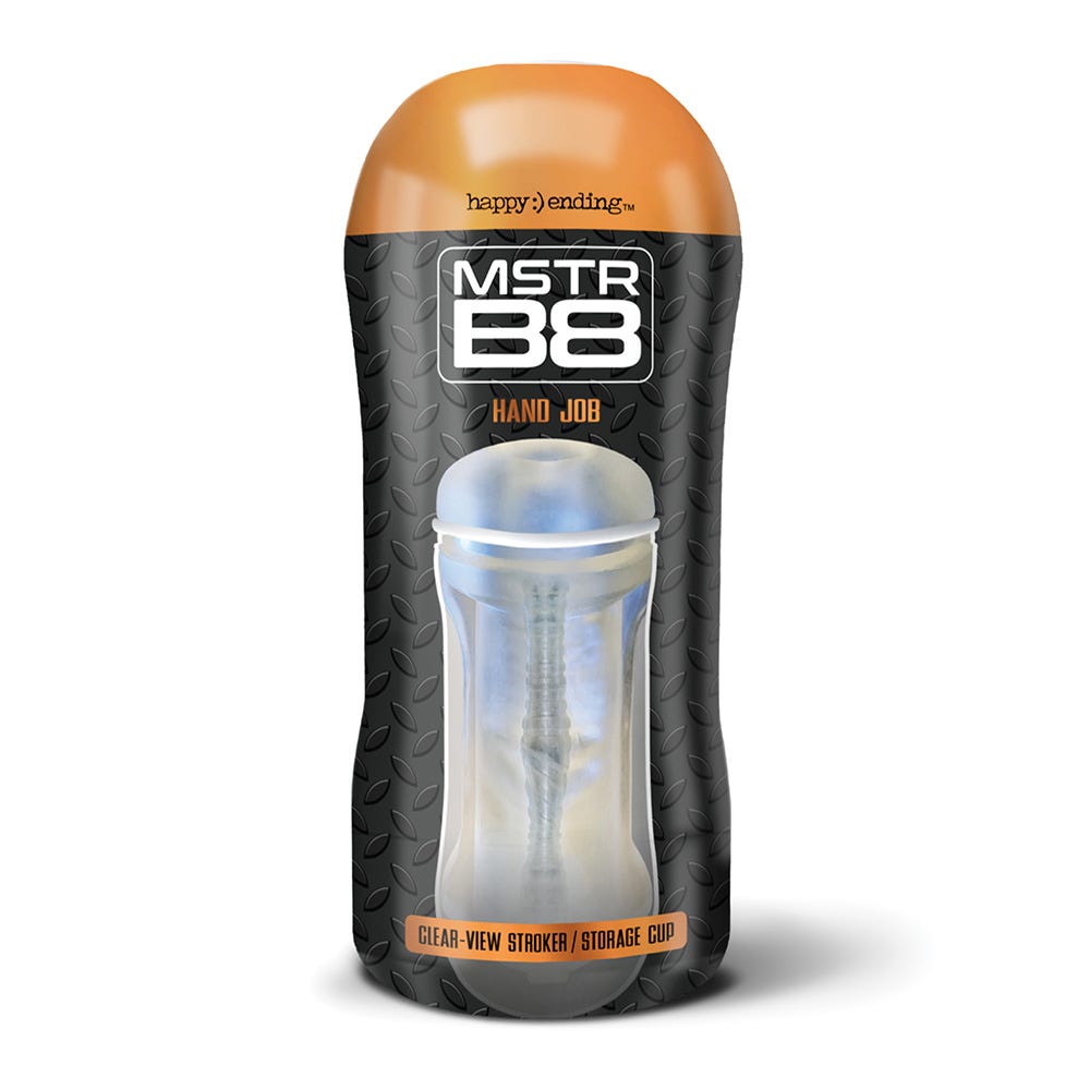 MSTR B8 Clear View Stroker Handjob