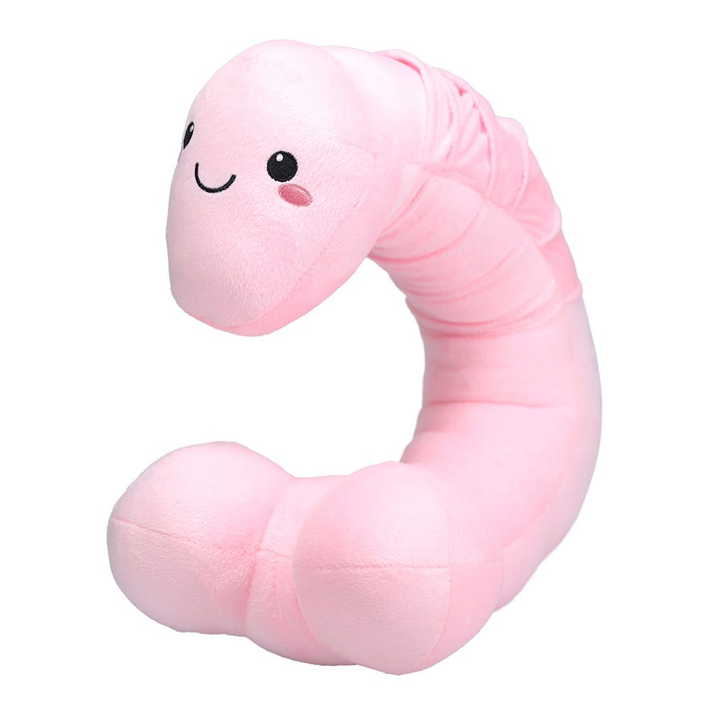 Sli Penis Neck Pillow Plushie Pink