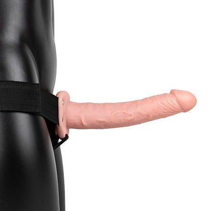 RealRock 10-inch Hollow Strap-On Dildo