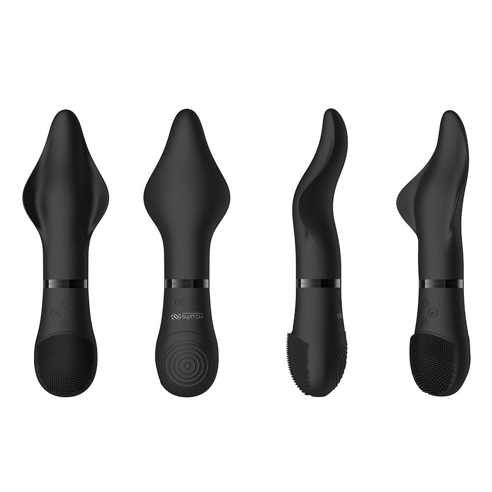 Shots Switch Pleasure Vibrator Kit #1 - Black