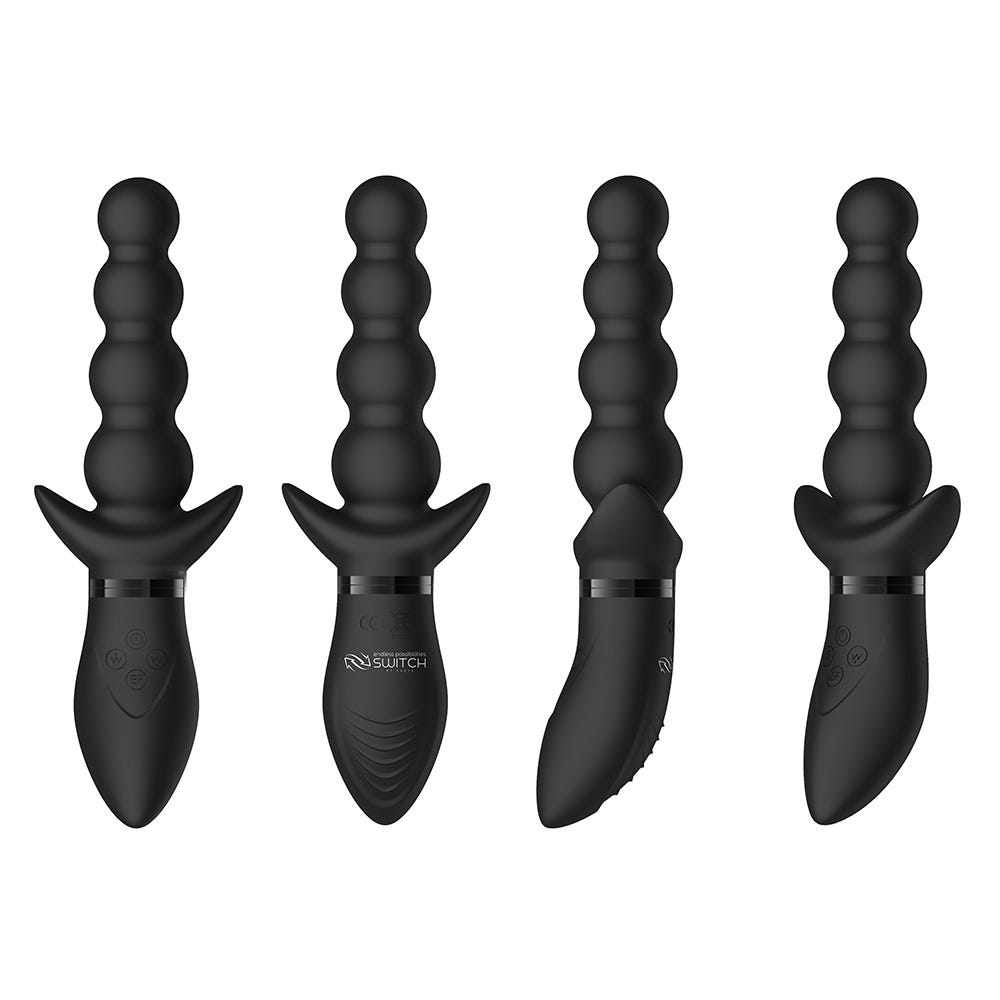 Shots Switch Pleasure Vibrator Kit #3 - Black