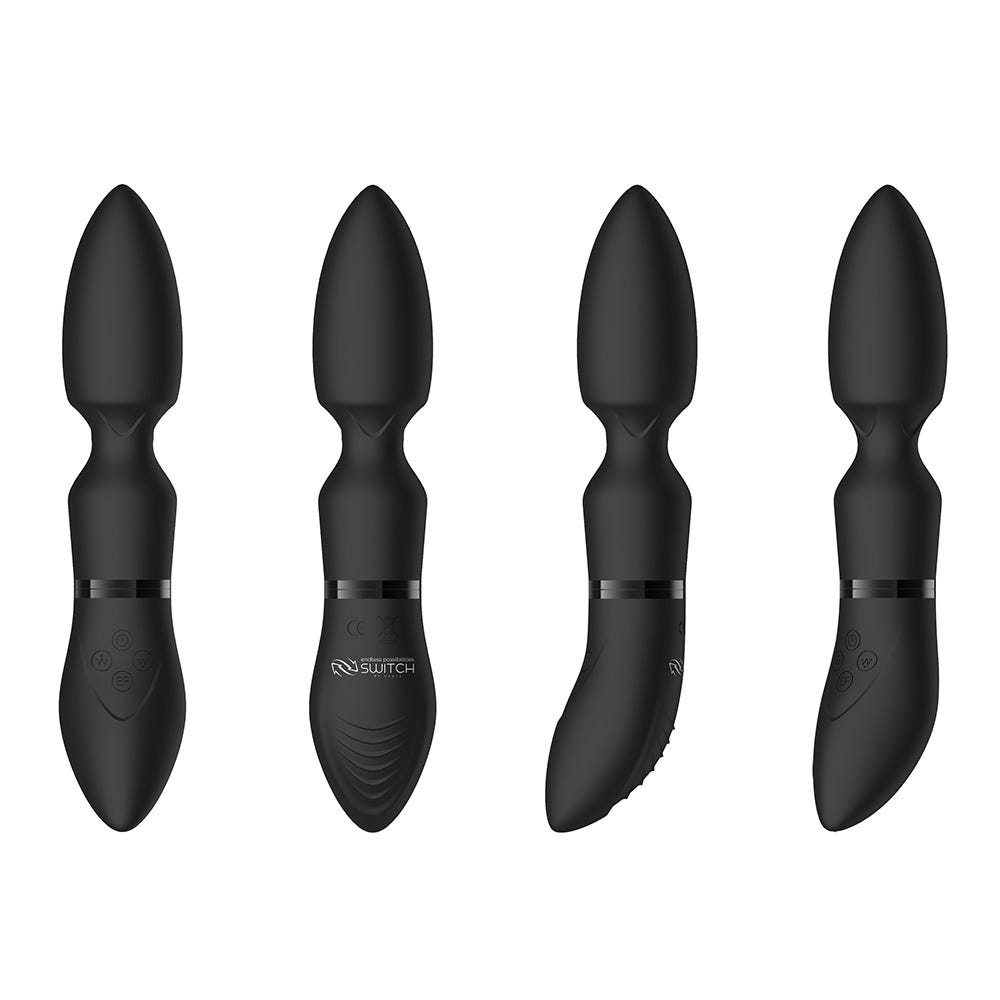 Shots Switch Pleasure Vibrator Kit #4 - Black